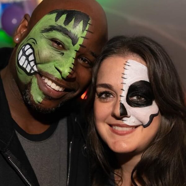 Face painting examples by Magic Dave's team in Illinois and Wisconsin