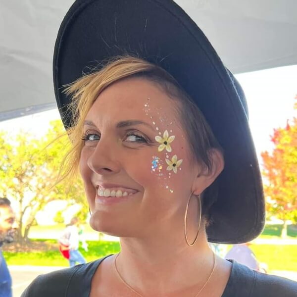 Face painting examples by Magic Dave's team in Illinois and Wisconsin