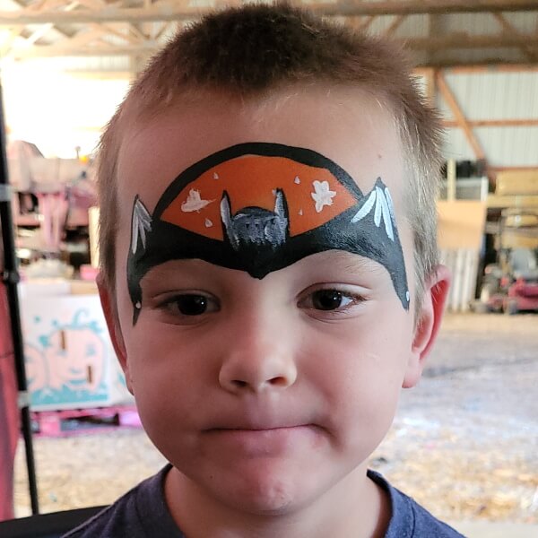 Face painting examples by Magic Dave's team in Illinois and Wisconsin