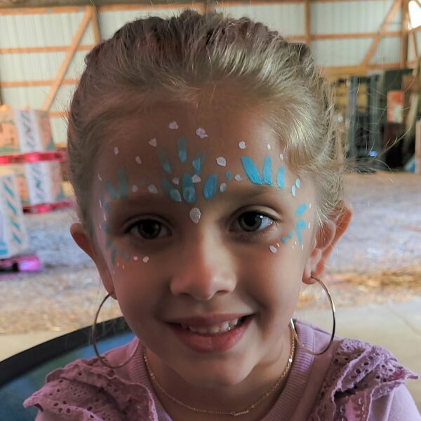 Face painting examples by Magic Dave's team in Illinois and Wisconsin