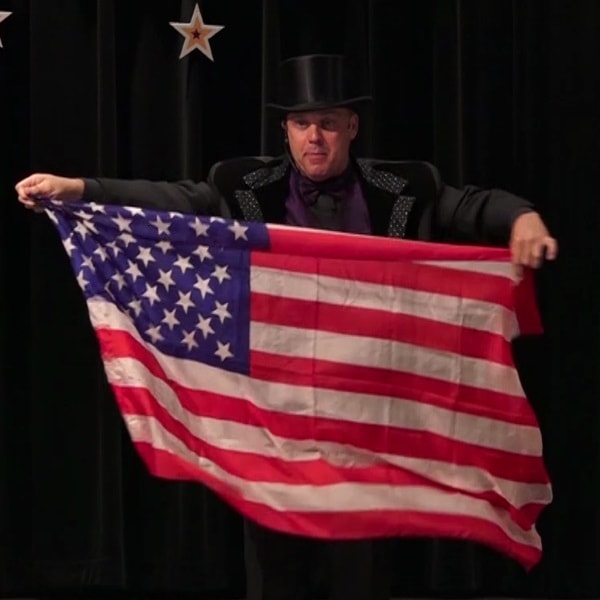 Magic Dave event photo: Flag