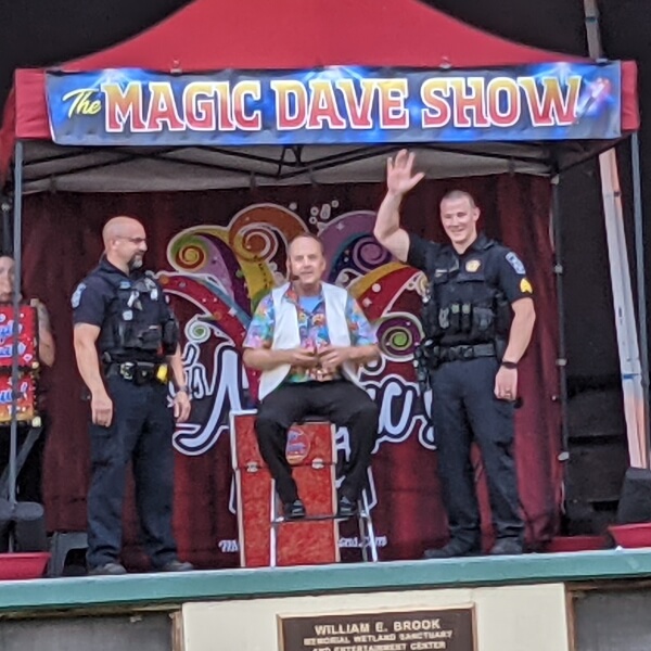 Magic Dave event photo: Police