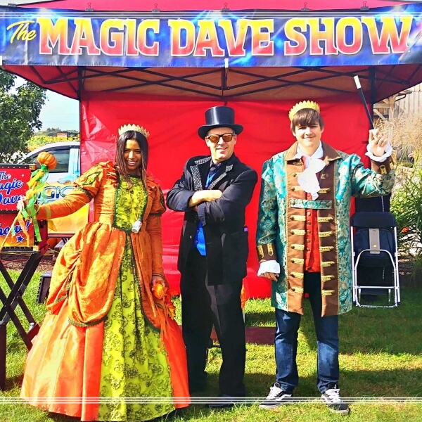 Magic Dave event photo: Tent