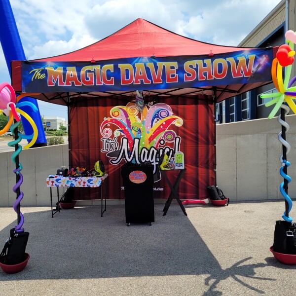Magic Dave event photo: Tent2