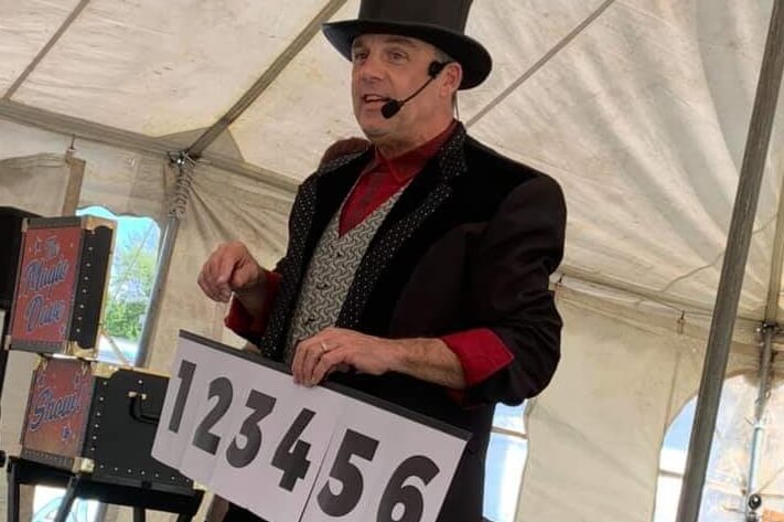 Stand-up comedy magic show for adult events in northern Illinois